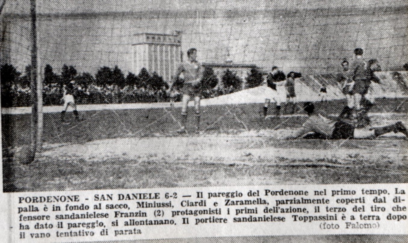 Pordenone - San Daniele 6-2  1950-51